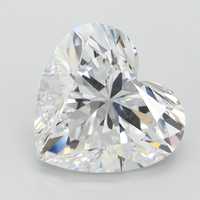 Diamante Sintético de Corte Excelente al por Mayor, Color E, Claridad VS1, 0.80 CT, Corte Corazón, Diamante Cultivado en Laboratorio CVD con Certificado IGI