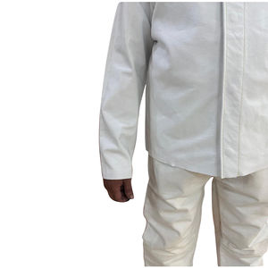 Combinaison de soudage en cuir de vachette de haute qualité, résistante à la chaleur, ignifuge, avec pantalon, pour la soudure de produits en cuir - Product Image 3