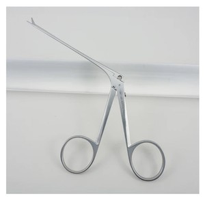 Tijeras Quirúrgicas Manuales Hosanna Bellucci para Oído, Acero Inoxidable, Uso ORL, Curvadas a la Izquierda, 13.5cm, Recubrimiento Negro, Certificación CE - Product Image 6