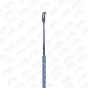 Écarteur chirurgical en acier inoxydable de précision pour dermatologie et usage général, à double crochet Joseph Skin 2x2 dents, 6,25 pouces - Product Image 6