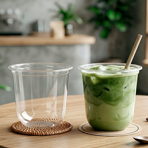 Clear PET <b>Plastic</b> <b>Cups</b> With Lids Factory Wholesale PP Disposable 16 24 oz PP/PET <b>Plastic</b> <b>Cup</b> Ice Coffee - Product Image 4