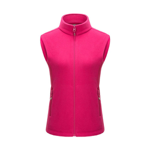 Lawd Sports Wind Resistant <b>Fleece</b> <b>Gilet</b> Collarless Thermal Waistcoat Zippered Pocket Hunting Vest Unisex Fall Winter Sleeveless - Product Image 1