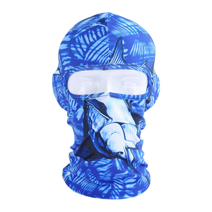 Balaclavas respirantes pour activités de plein air, impression par sublimation, extensibles dans 4 directions, balaclavas sportives pour adultes, couvre-visages - Product Image 1