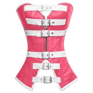 คอร์เซ็ตของผู้หญิงวินเทจชุดกระชับสัดส่วนเซ็กซี่แบบโอเวอร์บัสเทจคอร์เซ็ทผ้าบอร์เคดระบายอากาศทันสมัยสำหรับขนาดใหญ่พิเศษ - Product Image 1