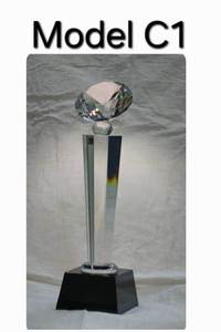 Elegant Minimalist Crystal <b>Trophy</b> Versatile Award For Professional Milestones And Sports Achievements Corporate Celebration Gift - Product Image 2