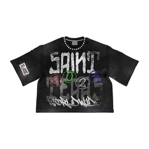 Camiseta con estampado llamativo, gráficos atractivos, tela de primera calidad y un ajuste relajado, ideal para atuendos casuales a la moda. - Product Image 5