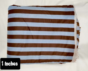 1 inch Stripes Printed 100% Cotton Breathable Lightweight <b>Fabric</b> for Girls Summer Apparel Shirts & Dress - Product Image 3