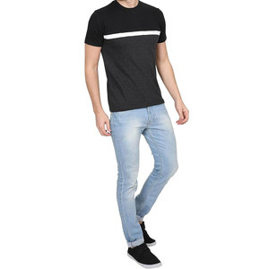 T-shirts pour hommes de haute qualité 100% coton/polyester respirants et à séchage rapide - Best-seller, couleur personnalisée, tissu en toile, logo personnalisé - Product Image 3