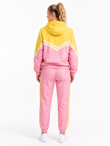 Ensemble de survêtement imperméable pour femme, veste à capuche et pantalon de jogging, vêtements de sport pour l'été - Product Image 3