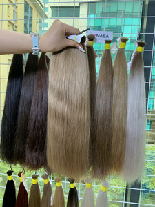 ผมต่อแบบพรีเมียม 400 กรัม ราคาขายส่ง ผมแท้เวียดนามทุกสี ยาว 60 ซม. - Product Image 6