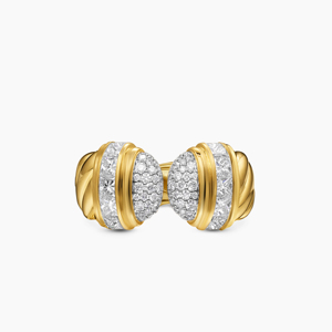 Luxury Yellow Gold Diamond Cocktail <b>Ring</b> Round Brilliant Cut Ball Shape Unisex Wedding Jewelry - Product Image 1