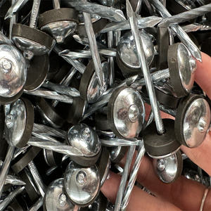 Clous de toiture galvanisés de haute qualité avec rondelles, adaptés à la construction de toitures, disponibles en plusieurs tailles - Product Image 2