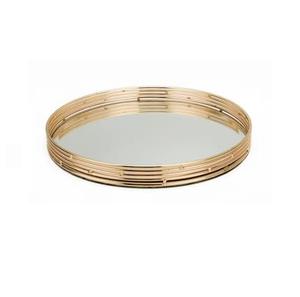 Plateau de service pour mariages et événements, design attrayant, plateau de service en métal et verre, design élégant, vente chaude - Product Image 6