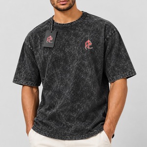 Camisetas de Hombre con Lavado Ácido de la Mejor Calidad, Tallas Grandes, MOQ Bajo, Nueva Colección, Diseño Exclusivo - Product Image 1