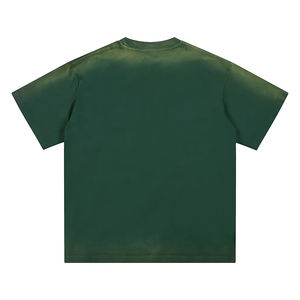 T-shirt Homme Personnalisable en Coton Uni à Col Rond et Épaules Tombantes, Motifs Football/Soccer, Lavage Neige, Haute Qualité, Vente en Gros - Product Image 4