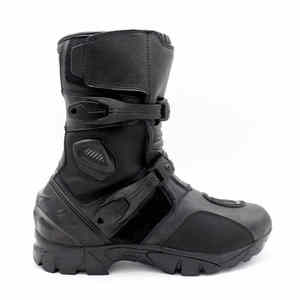 Bottes de course en cuir pour moto, taille plus, pour pilote professionnel, imperméables, respirantes, coupe-vent, été/hiver, unisexe - Product Image 4