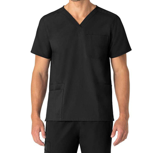 Unisex Medical Scrub Suits Professional Nursing <b>Doctor</b> Uniform <b>Set</b> Hospital Scrubs Manufacturer OEM Custom Embroidery Logo - Product Image 1