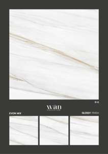 Baldosa de porcelana con brillo cristalino de 24x24, diseñada para proporcionar un reflejo superficial vívido y una calidad duradera del suelo. - Product Image 3