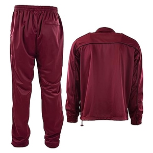 Conjunto Deportivo Personalizado de Poliéster/Algodón con Cremallera, Sudadera Transpirable, Chaqueta Cortavientos Rosa de Invierno para Hombre y Mujer, para Tenis, Running, Entrenamiento, Voleibol - Product Image 3