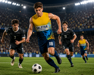 Último Diseño de Uniforme de Fútbol, Camiseta de Verano, Logotipo del Equipo de Moda, Patrocinador Personalizable, Sin Mangas, Calidad Garantizada, Gran Venta - Product Image 4