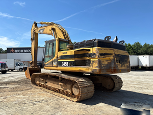 Excavadora de cadenas diésel serie II 345B de 2004 para desarrollo de sitios de excavación y trabajos pesados - Product Image 3