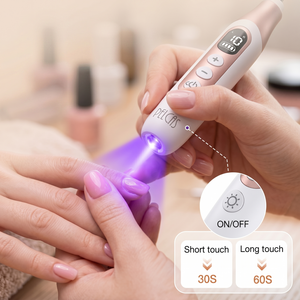 Nouvelle perceuse à ongles rechargeable USB 2 en 1 portable avec lampe UV pour séchage rapide des ongles pour manucure - Product Image 1