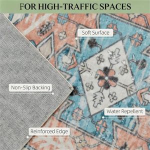 Tappeti Vintage per Soggiorni, Camere da Letto, Sale da Pranzo, Set di Tappeti e Moquette per Pavimenti - Product Image 2