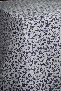 Mantel de Mesa Floral de Algodón Reutilizable, Ecológico, con Estampado de Bloques Moderno, Hecho a Mano en India, para Uso Doméstico - Product Image 6