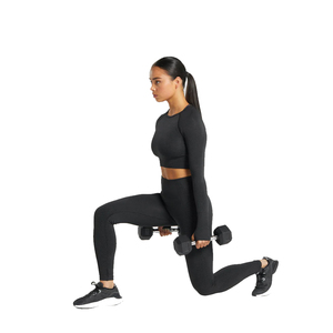 Leggings de yoga athlétiques pour femmes OEM, extensibles dans quatre directions, sans coutures, pantalon de sport taille haute, vêtements de fitness pour l'entraînement et le sport - Product Image 4