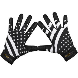 Guantes de Receptor de Fútbol Americano Personalizados, Cómodos, Diseño Personalizado, Venta al Por Mayor, Ligeros, Los Mejores Guantes de Fútbol Americano - Product Image 5