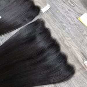 ผมต่อแท้ 100% เรมี่ฮิวแมนแฮร์ เวียดนาม คุณภาพสูง บางพิเศษ HD Lace Closure Frontal ลอนธรรมชาติ - Product Image 1