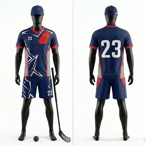 Fabricant d'uniformes de floorball OEM, ensemble de maillots de floorball sublimés, fournisseur de vêtements de floorball personnalisés pour équipes - Product Image 5