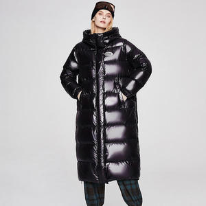 Wholesale <b>Women</b> Puffer Jacket Men Winter Outdoor Waterproof Warm Bubble Coats Waterproof Quilted Fleece Down Puffer Jacket - Product Image 4