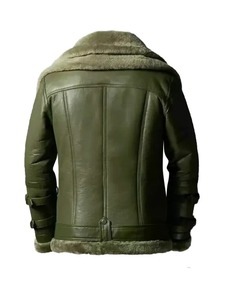 <b>Mens</b> Jayvion RAF Bomber <b>Shearling</b> Leather <b>Jacket</b> - Product Image 3