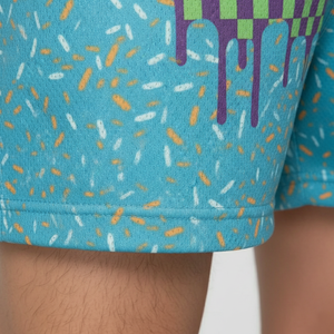 Pantalones Cortos Deportivos Personalizados con Logotipo, Número y Nombre, Sublimados, Transpirables, de Secado Rápido, 100% Poliéster - Product Image 4