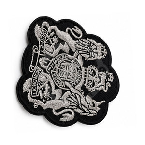Personalized Luxury High Quality <b>Sew</b> <b>on</b> Patches Hand Embroidered Crest <b>Badges</b> OEM Service for Jackets Bags Hats and Clothing - Product Image 2