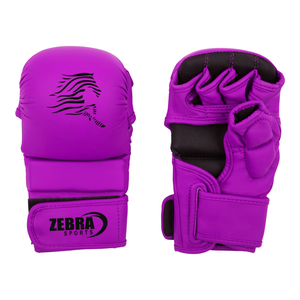 Guantes de MMA de Cuero con Logotipo Personalizado para Hombres y Mujeres, Artes Marciales, Sparring, Entrenamiento, Kick Boxing Híbrido, Grappling, Absorción de Humedad - Product Image 1