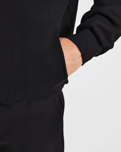 Pulls à capuche en jersey tricoté uni, élégants et tendance pour hommes, 100% coton, confortables, coupe décontractée, vêtements d'hiver respirants - Product Image 4
