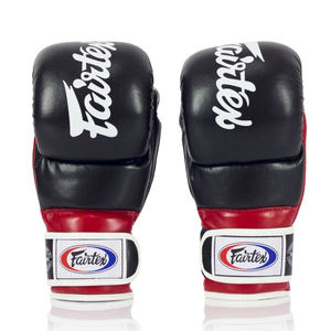 ถุงมือ MMA Fairtex คุณภาพสูง ผลิตตามสั่ง หนังวัวแท้ ปิดแบบตีนตุ๊กแก สำหรับฝึกซ้อมมวยและกราปลิง ผู้ใหญ่ ใช้ได้ทั้งชายและหญิง - Product Image 3