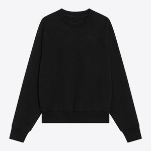 Sweat-shirt en coton molletonné à col rond pour homme, coupe classique, logo brodé personnalisé, saison hivernale, sans capuche - Product Image 5