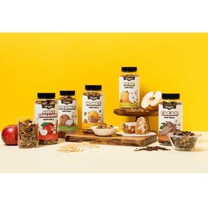 [FARMTOGLOBAL] Ongok Honey Chipnola Granola Cereal Whole Grain Baked <b>Snack</b> Korean Breakfast Cereal Supply - Product Image 2
