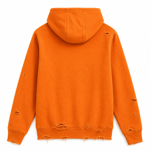 Vente en gros de sweats à capuche zippés de haute qualité, épais, effet usé, pour hommes et femmes, couleur rose délavée à l'acide, fermeture éclair intégrale, style streetwear - Product Image 4