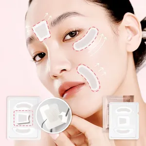 DERMAFIRM età ravvivante Micro Crystal Patch più prodotto per la cura della pelle con 2P pieghe nasolabiali e 1P per tra le sopracciglia - Product Image 1