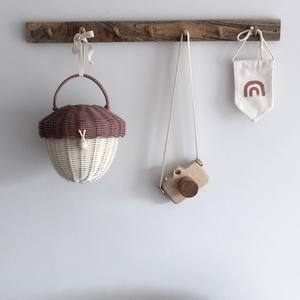 Sac de jouets en rotin pour enfants de bonne qualité, quantité minimale de commande artisanal en osier, sacs à main prêts à être expédiés - Product Image 2