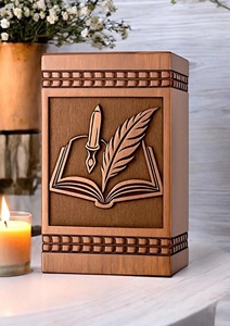 Handcrafted Rosewood American Style Eco-Friendly Durable Book Urn Personalized <b>Memorial</b> Keepsake <b>Box</b> for Cremation Ashes 200-220 - Product Image 3