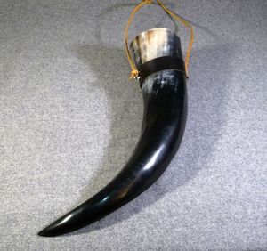 Drinking Horn hand made drinking horn <b>drinkware</b> <b>accessories</b> - Product Image 2