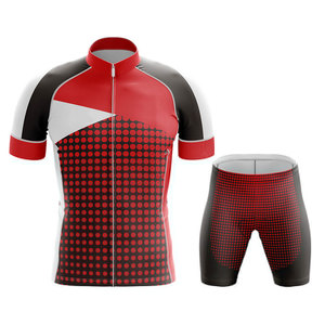 Tenue de cyclisme respirante et écologique de qualité supérieure, coupe ajustée pour la course, kit de performance à séchage rapide pour les cyclistes, meilleure qualité - Product Image 1