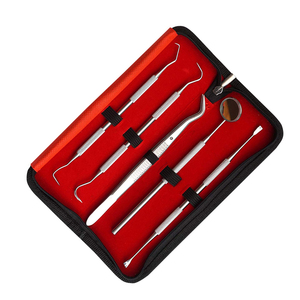 Dental Tools 5 Pcs <b>Plaque</b> <b>Remover</b> Teeth Cleaning Tools Set German Stainless Steel Hygiene Kit Instrument - Product Image 3