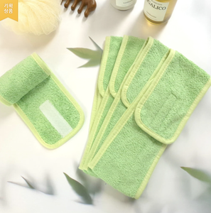 (Pastello) Juego de 5 diademas de microfibra suave para el cabello – Diadema para lavarse la cara - Product Image 4