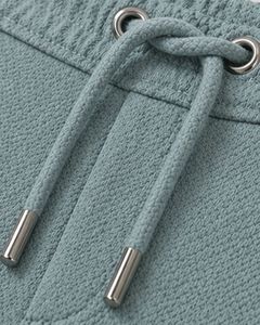 Men Dusty Blue Slim Fit Casual Jogger Pants Elastic Waist <b>Drawstring</b> <b>Trousers</b> Soft Fabric Comfortable Daily Wear Stylish Look - Product Image 6